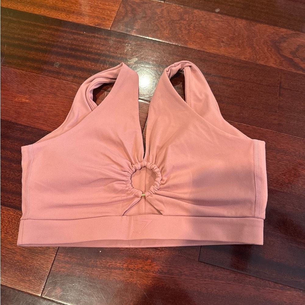 Whitney Simmons x GymShark v2- pink haze sports bra